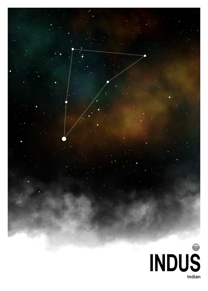 Indus Constellation Print