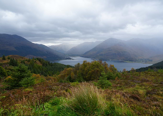 Scottish Highlands Landscape