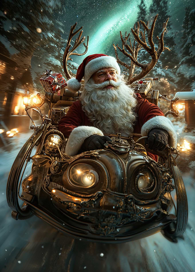 Steampunk Santa Claus