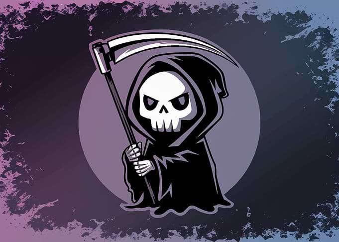 Grim Reaper Illustration