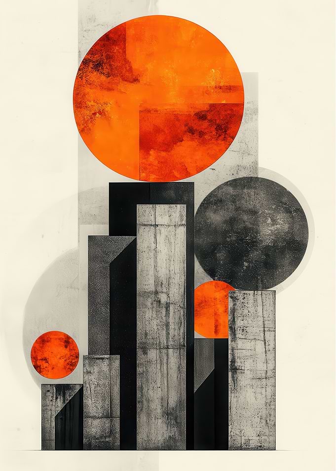 Abstract Shapes Art