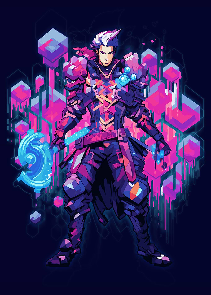 Cyberpunk Warrior