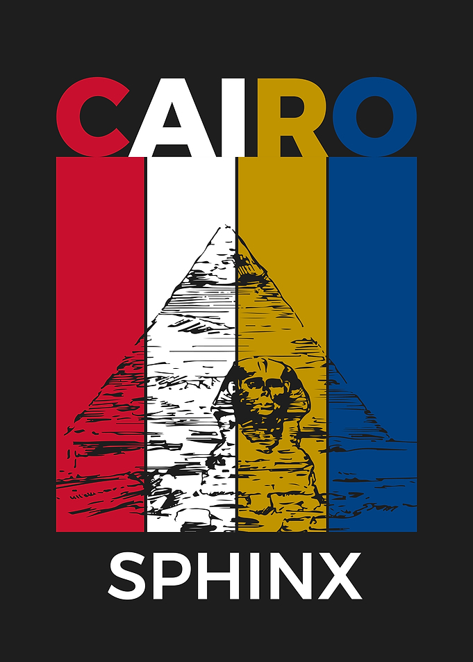 Cairo Sphinx Graphic