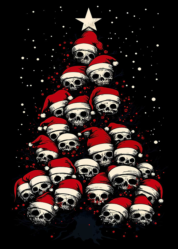 Skull Christmas Tree
