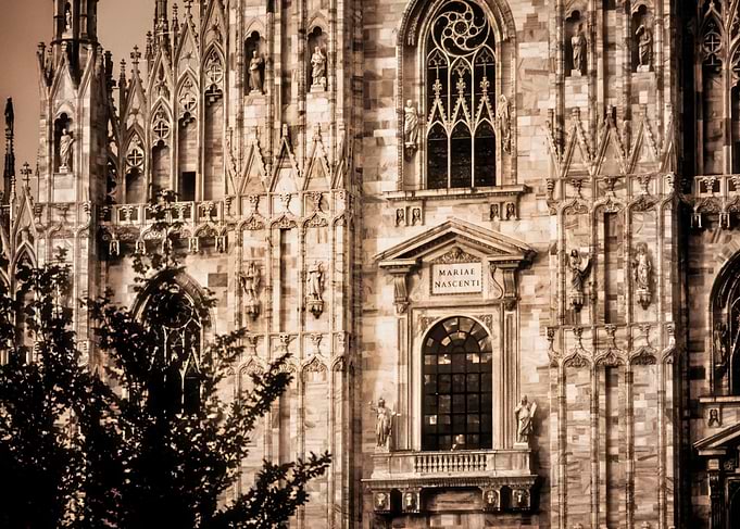 Milan Cathedral Detail