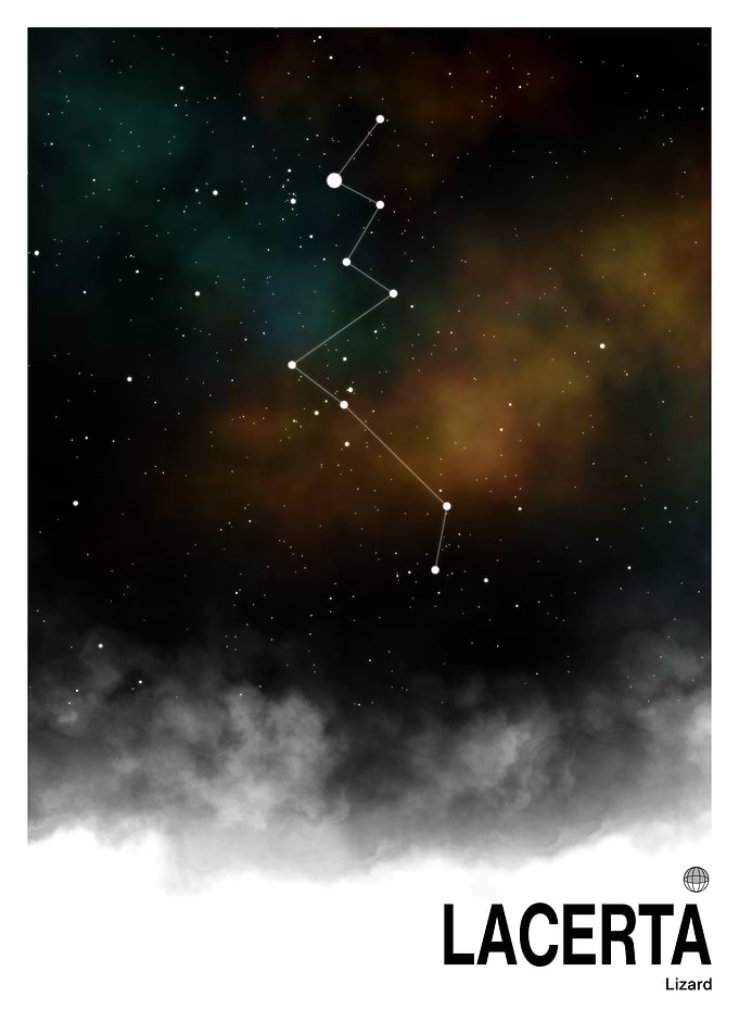 Lacerta Constellation