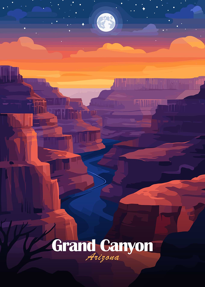 Grand Canyon Night