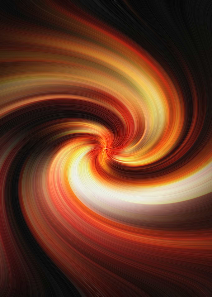 Abstract Swirling Colors