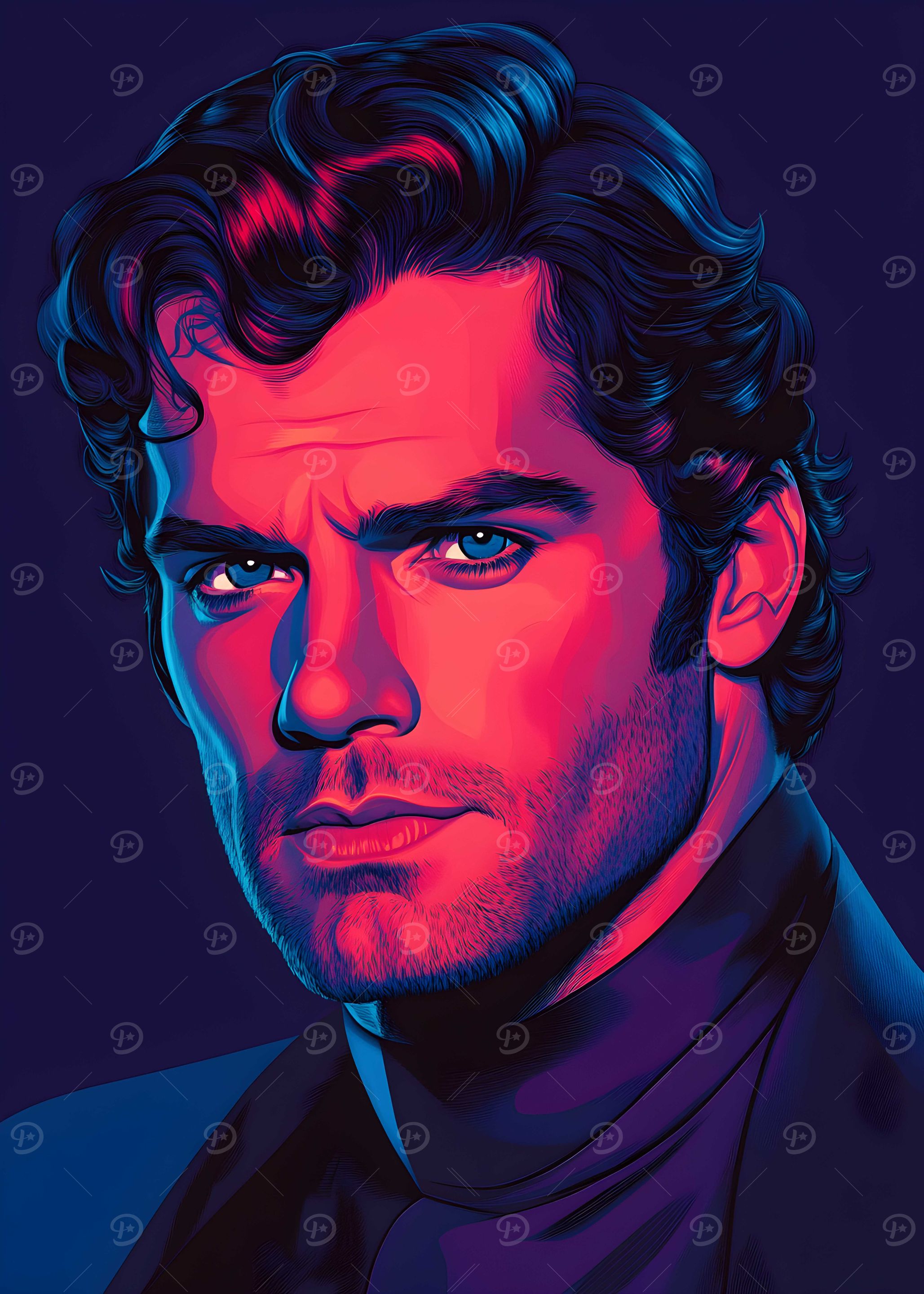 Henry Cavill Art