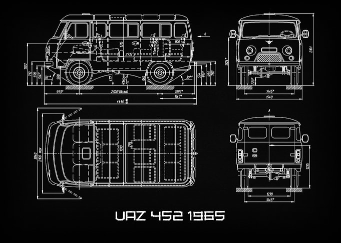 UAZ 452 1965