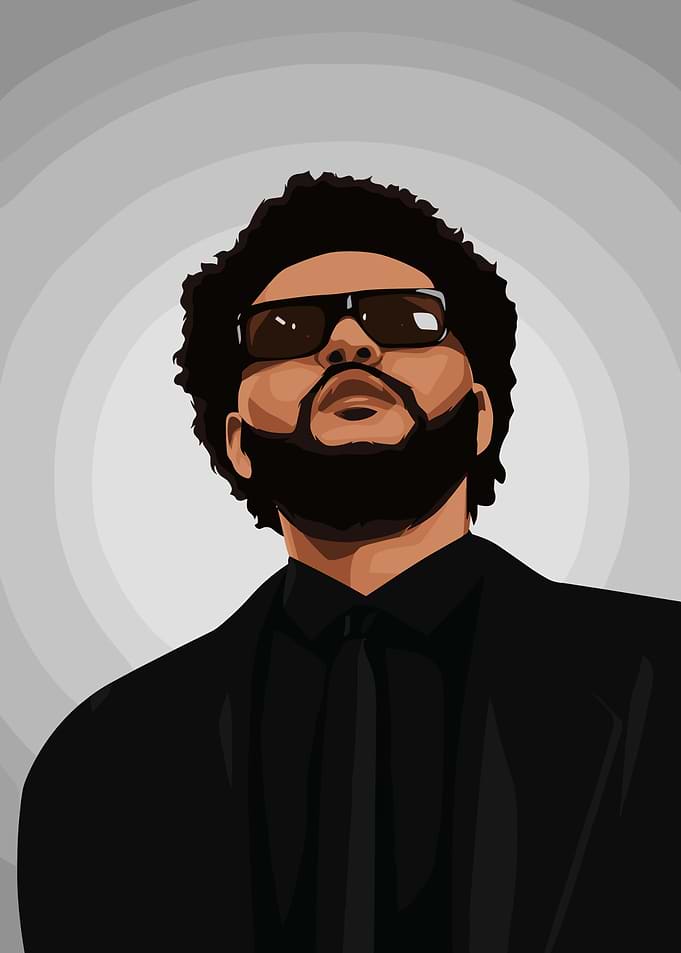 The Weeknd Digital Art