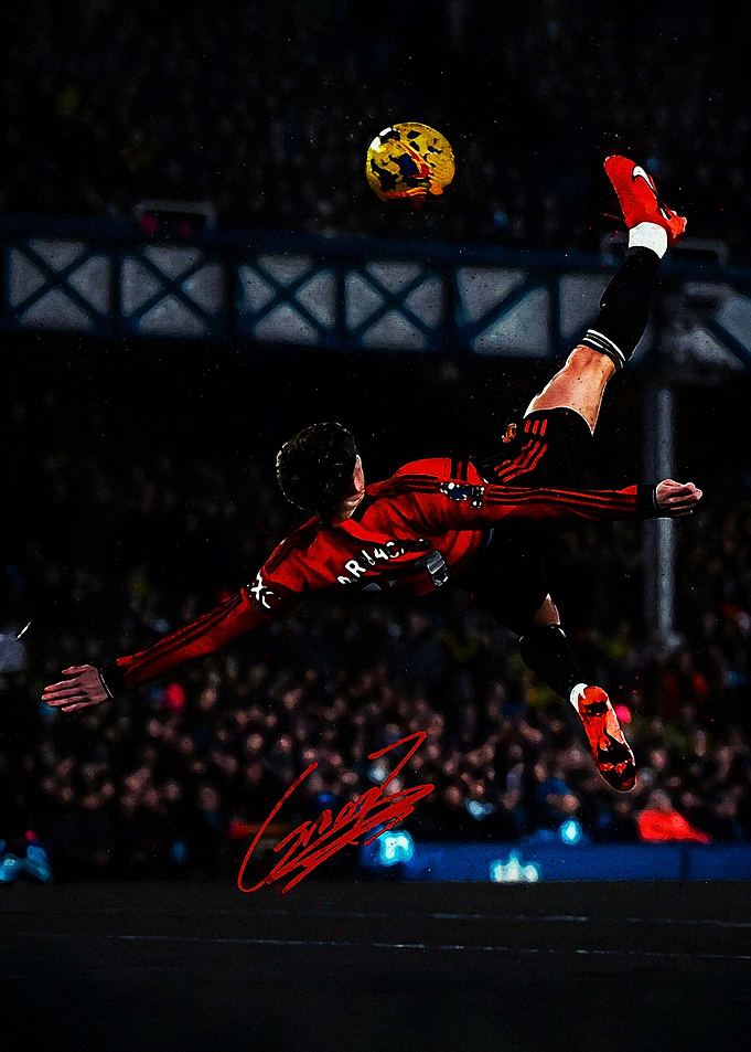 Alejandro Garnacho Bicycle Kick