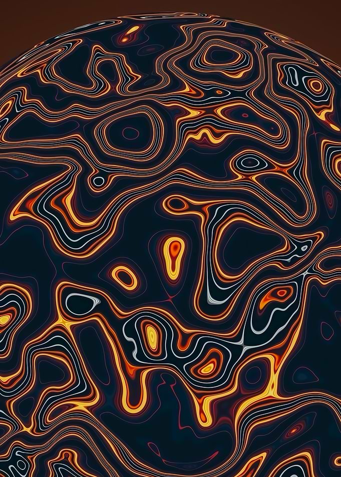 Abstract Swirling Pattern
