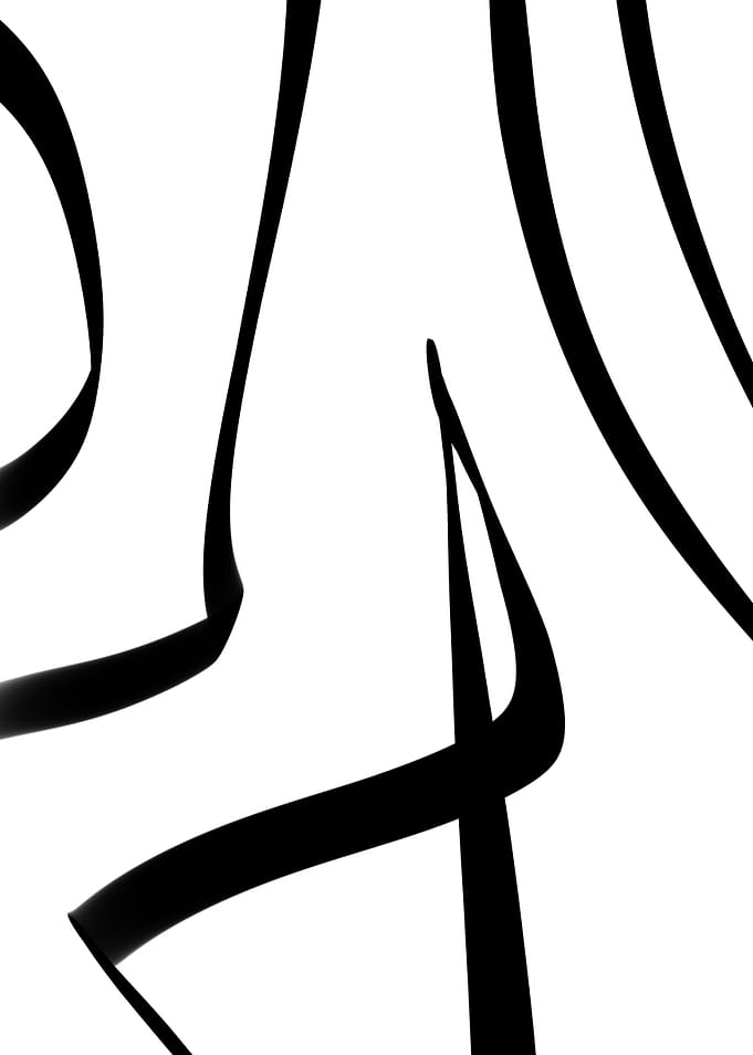 Abstract Black Lineså