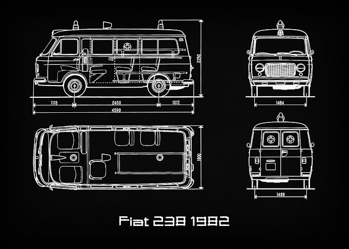 Fiat 238 Ambulance
