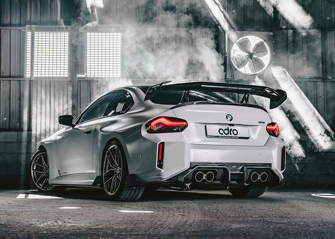 BMW M4 Coupe Rear View