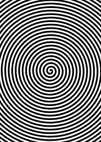 Black and White Spiral
