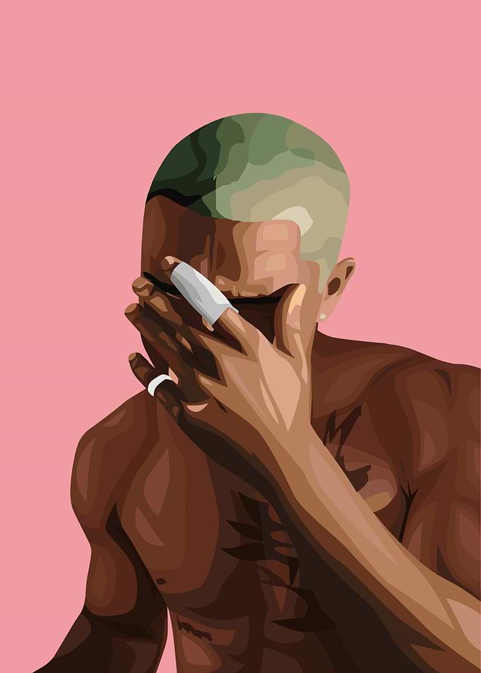 Frank Ocean Illustration