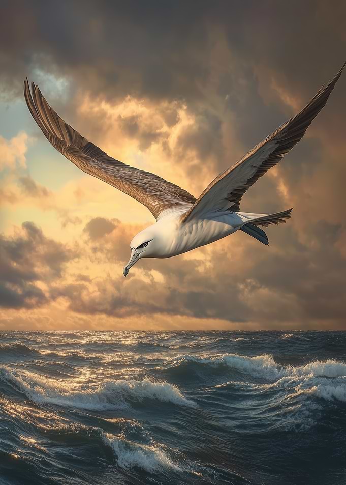 Albatross Seabird in Flight