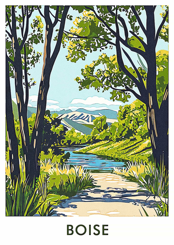 Boise River Landscape