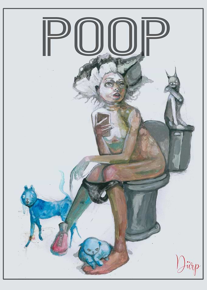 Poop Art Print