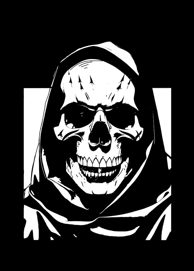 Grim Reaper Skull