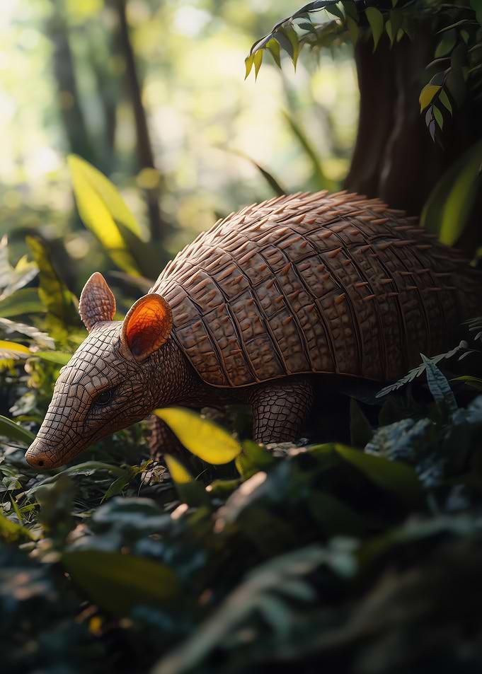 Armadillo in the Jungle