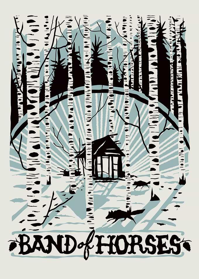 Band of Horses Forest Cabin