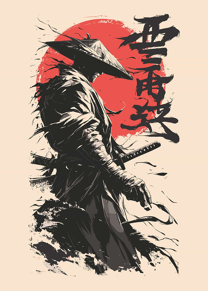Samurai Warrior Art