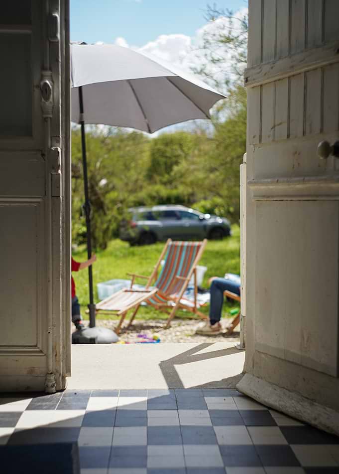 Open Door to Summer Patio