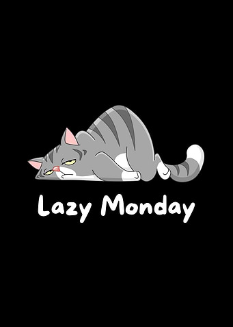 Lazy Monday Cat
