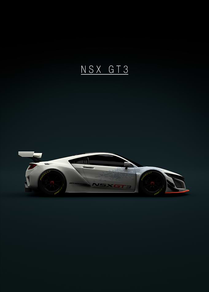 Acura NSX GT3 2019 - Green Tint