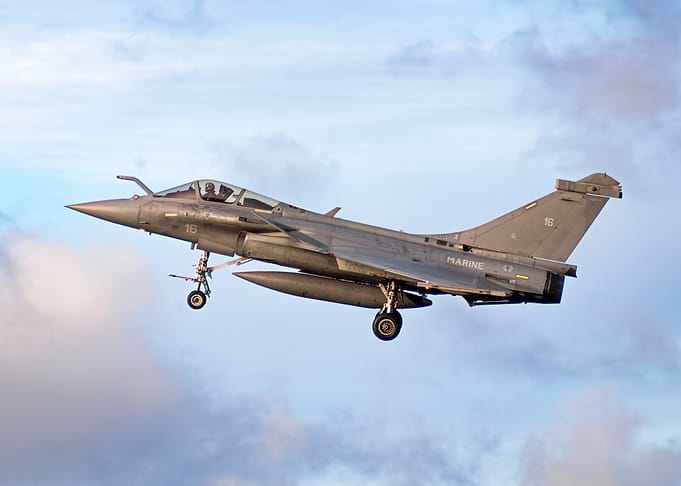 Dassault Rafale Landing