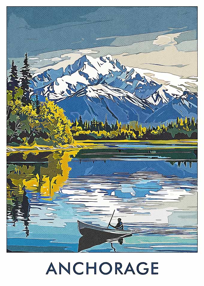 Anchorage Mountain Lake