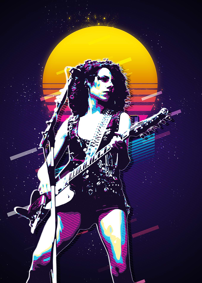 PJ Harvey Retro Art