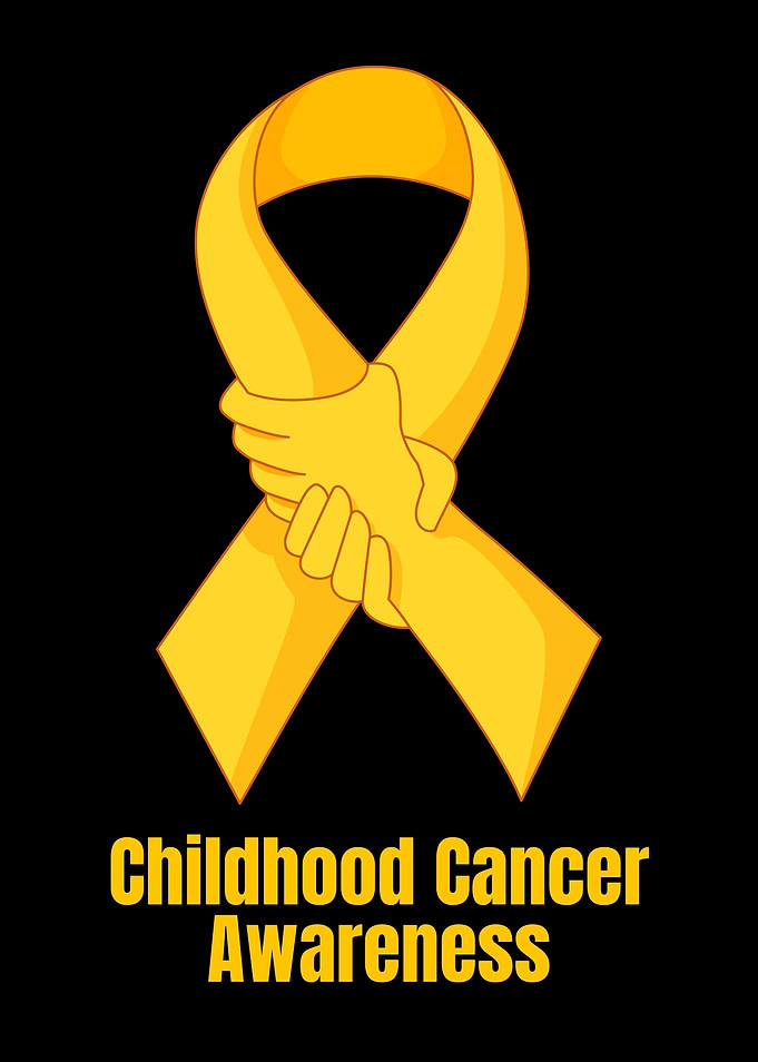 Gold Ribbon Childhood Cancer Awareness