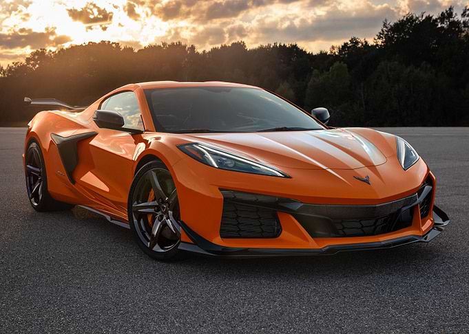Orange Corvette Z06