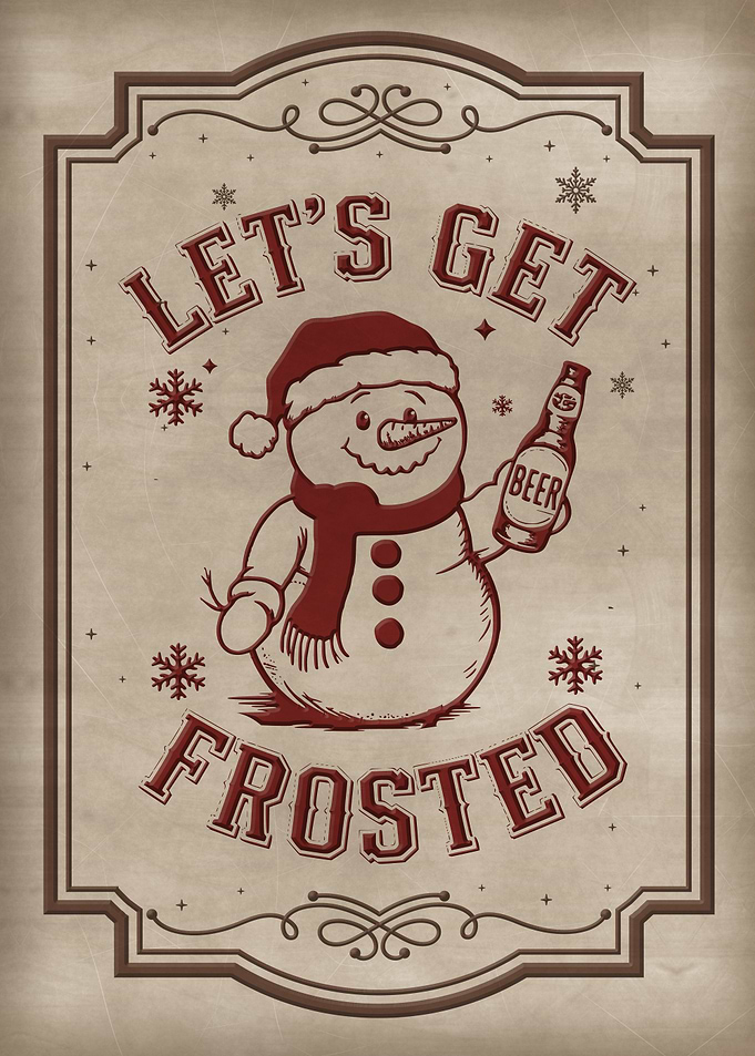 Let's Get Frosted Snowman