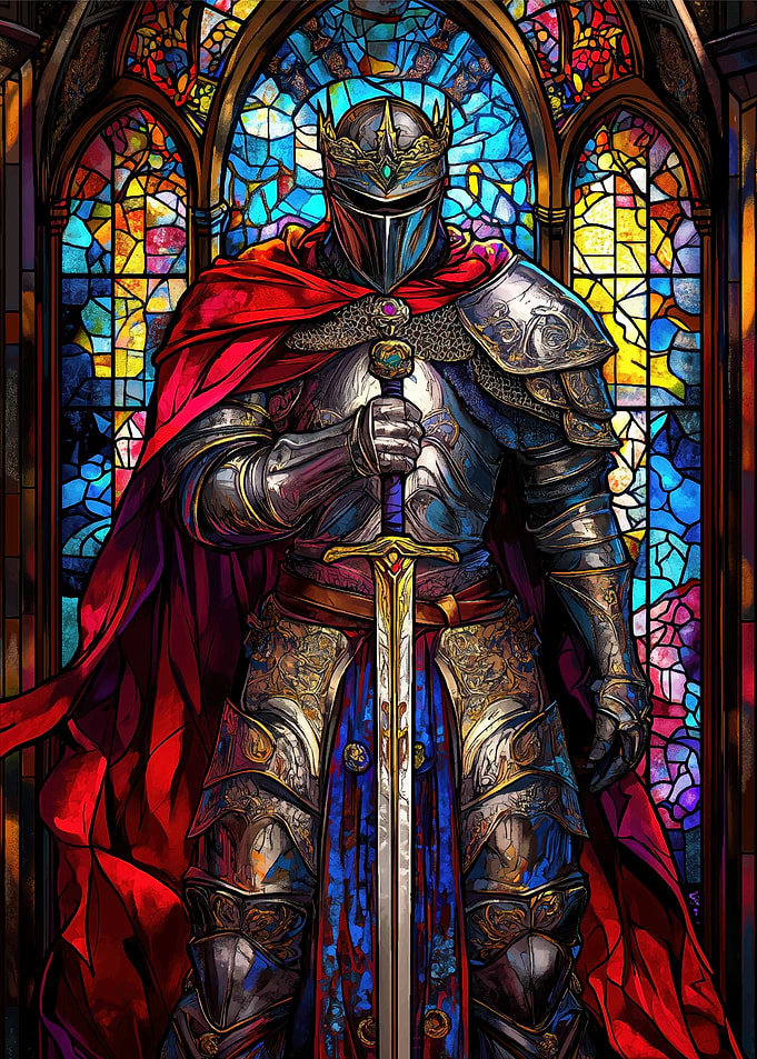 Stained Knight Warrior