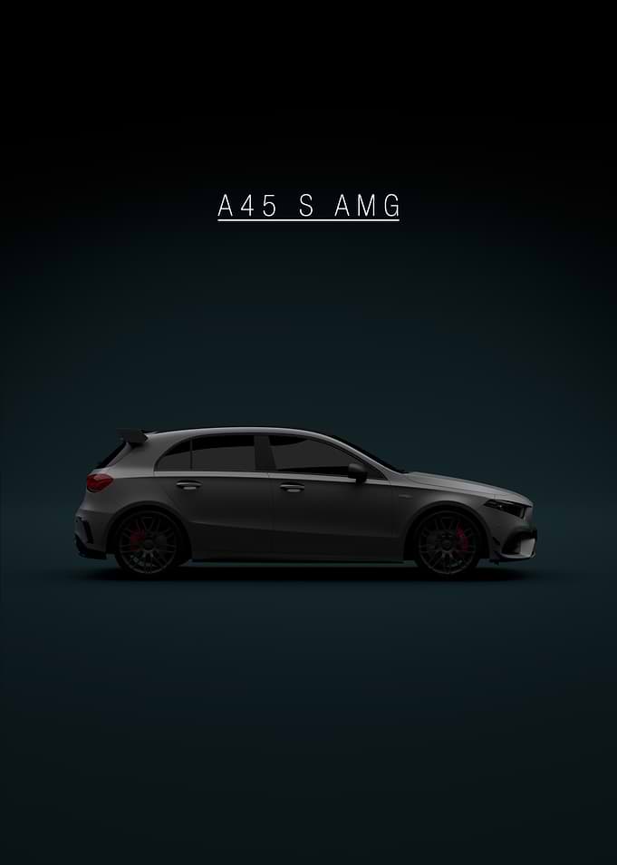 Mercedes A45 S AMG 2020 W177 - Green Tint