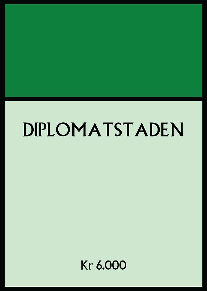 Diplomatstaden Book Stockholm