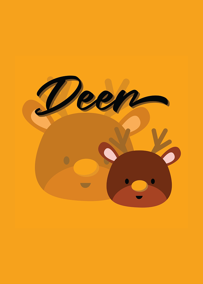 Cute Deer Illustration