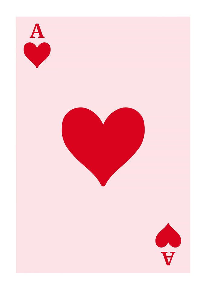 Ace of Hearts Card