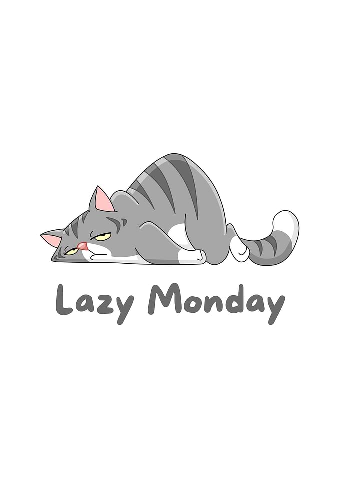 Lazy Monday Cat