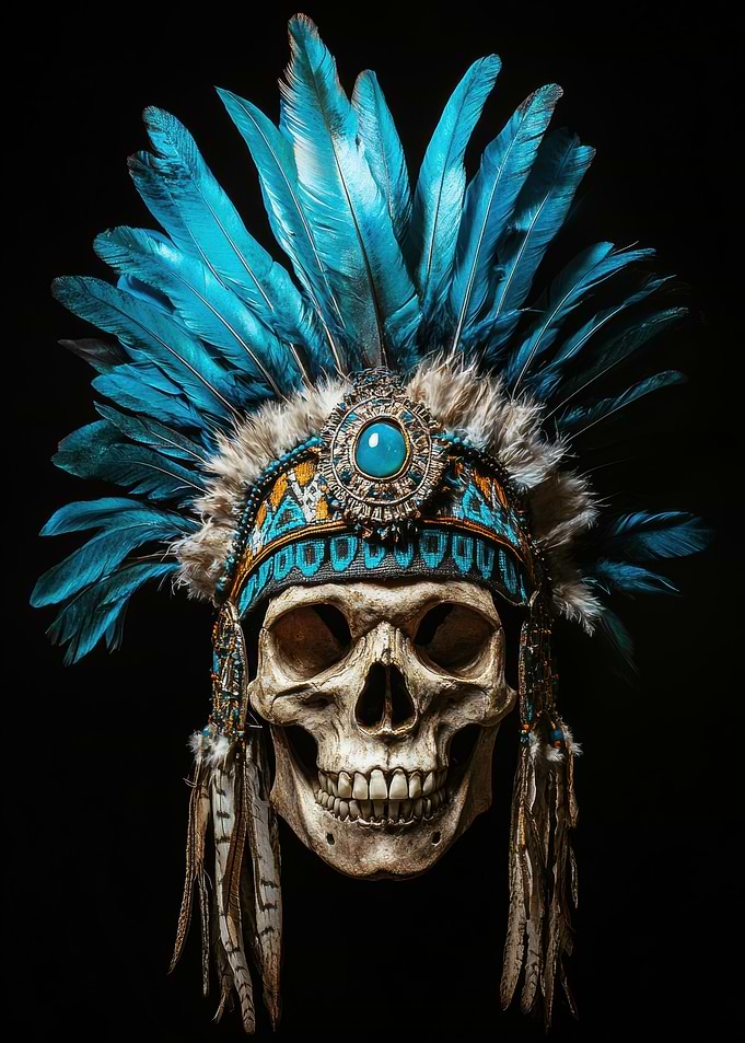 Skull in Headdress