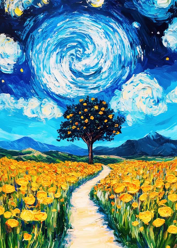 Starry Night Field