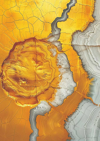 Golden Agate Stone