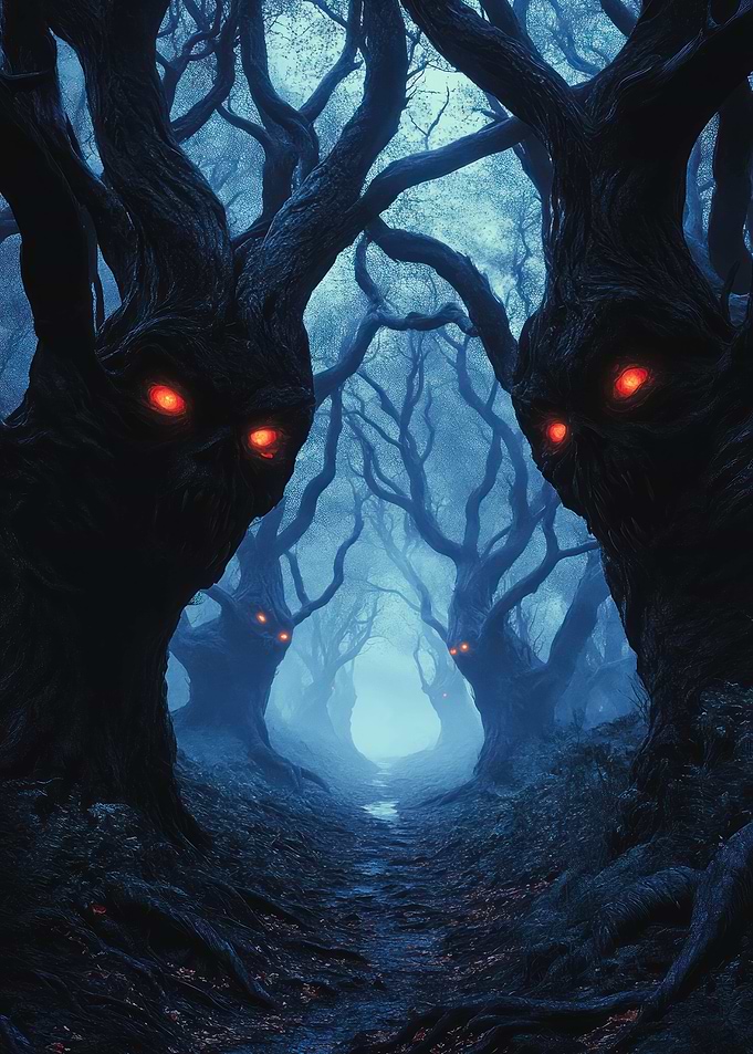 Dark Cursed Wood