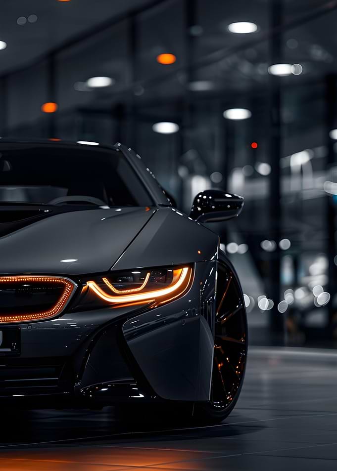 BMW i8 Front View