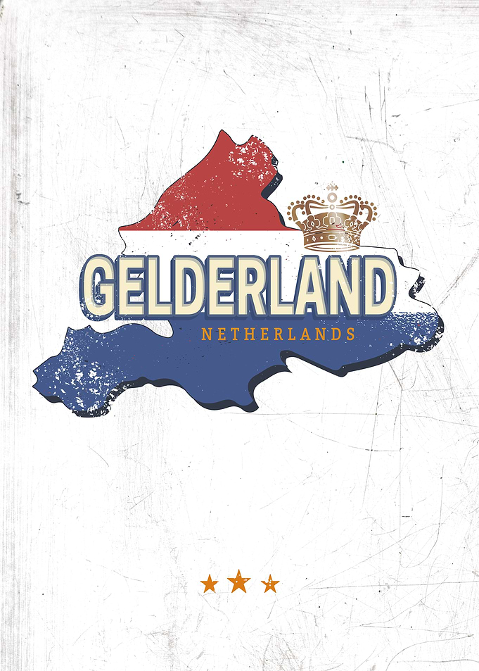 Gelderland, Netherlands Map